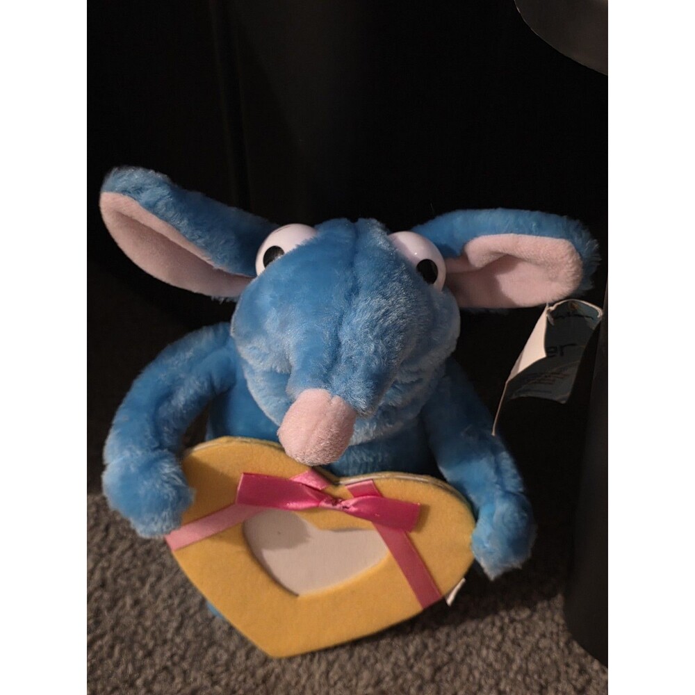 Vintage Nanco Bear in the Big Blue House Stuffed Tutter Picture Frame Jim Henson